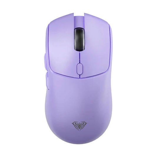 Tri-mode Rechargeable Ergonomic Bluetooth Mouse Electronics Den