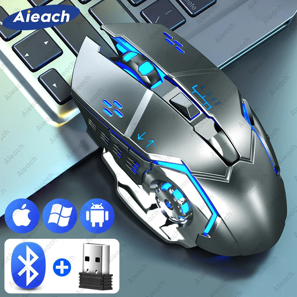 Wireless Gaming Mouse Bluetooth Electronics Den