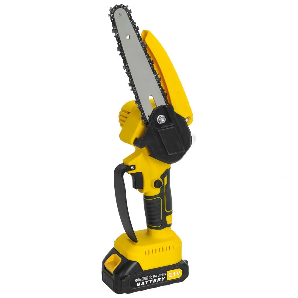 Cordless 2-in-1 Pole Saw And Mini Chainsaw 6-Inch Brushless Electric Chain Saw with 5.9 Feet Max Reach for Trimming And Cutting Russell E-Commerce