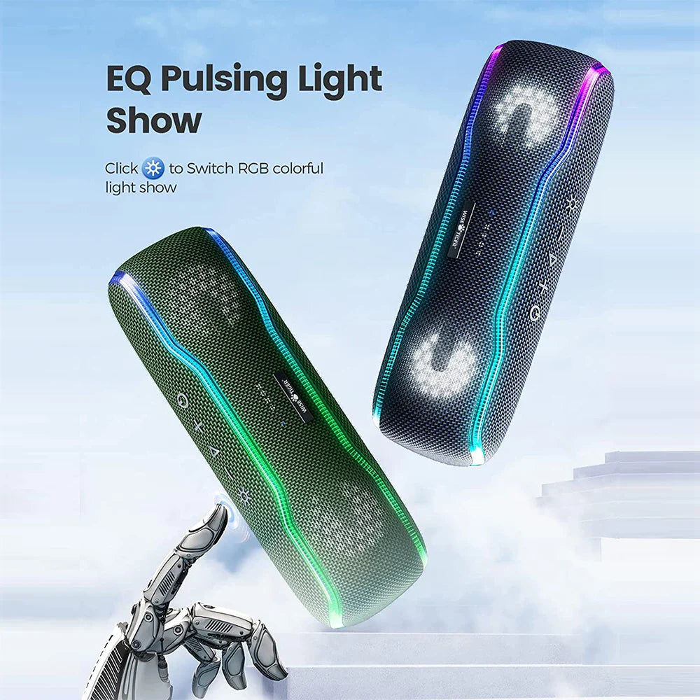 25W Bluetooth Speaker IPX7 Waterproof Speaker Electronics Den