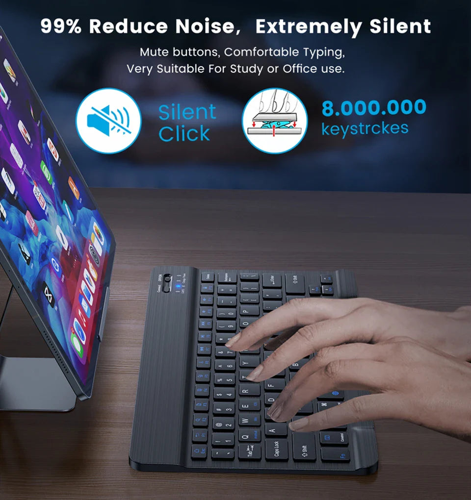 Bluetooth Wireless Keyboard Electronics Den
