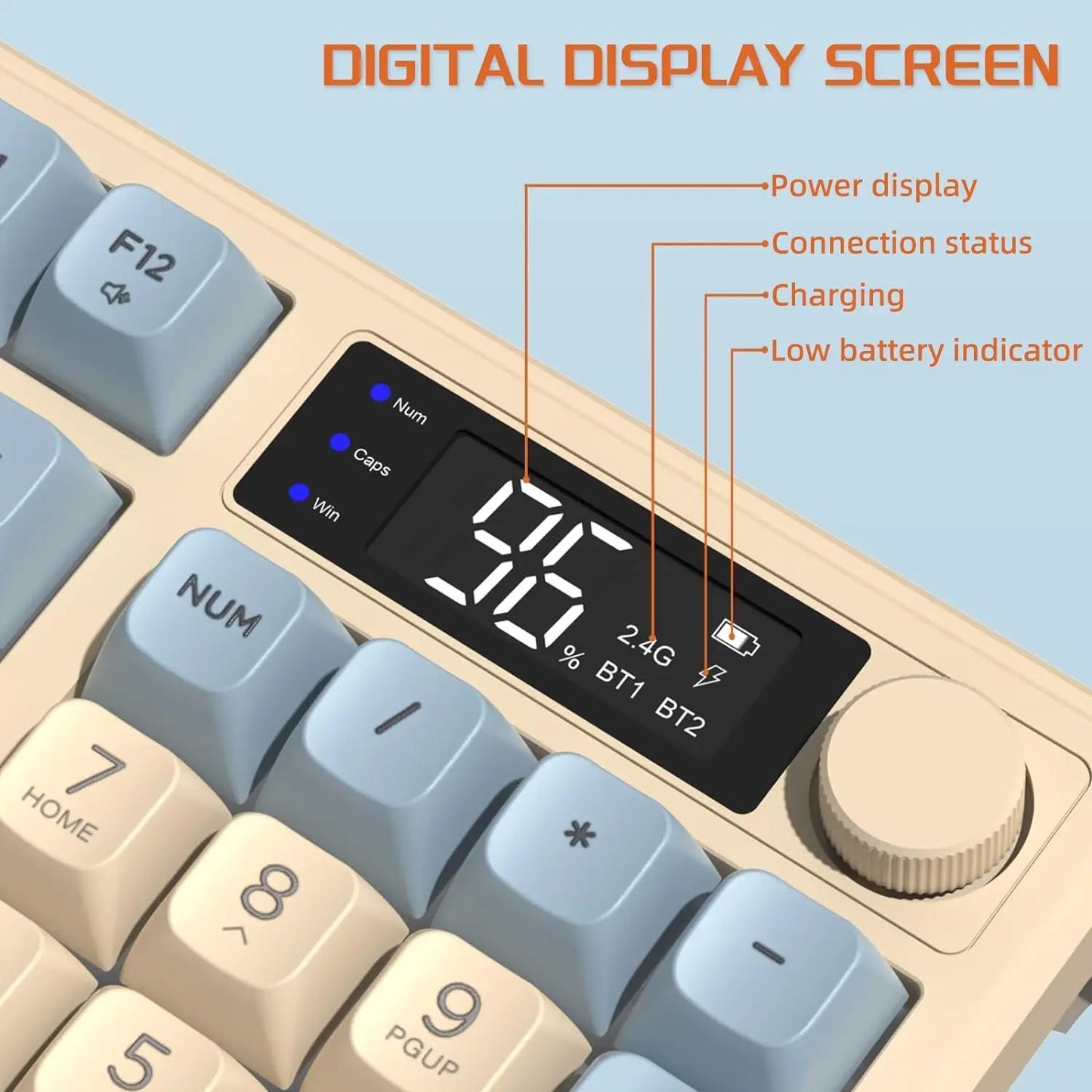 M96 Wireless Gaming keyboard Electronics Den