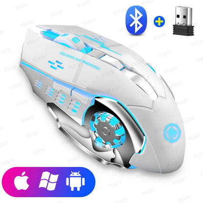 Wireless Gaming Mouse Bluetooth Electronics Den