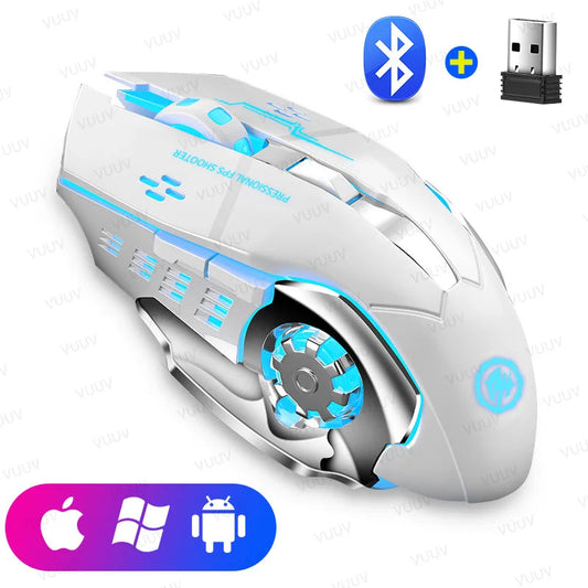 Wireless Gaming Mouse Bluetooth Electronics Den