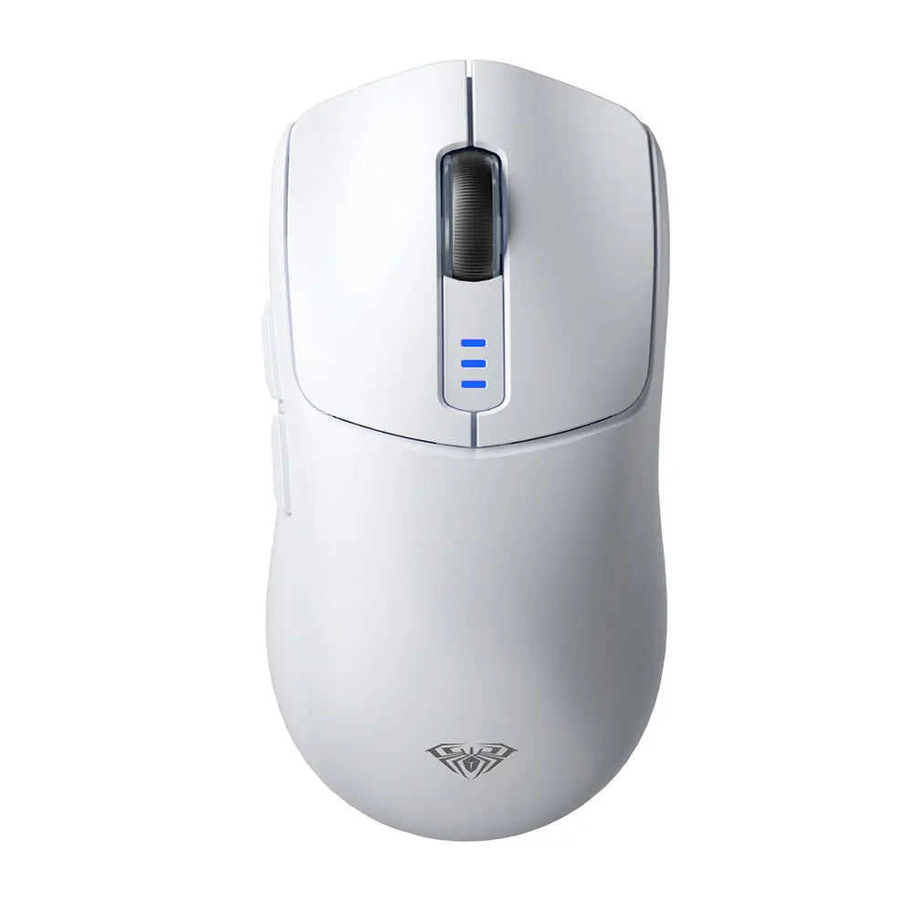 Tri-mode Rechargeable Ergonomic Bluetooth Mouse Electronics Den