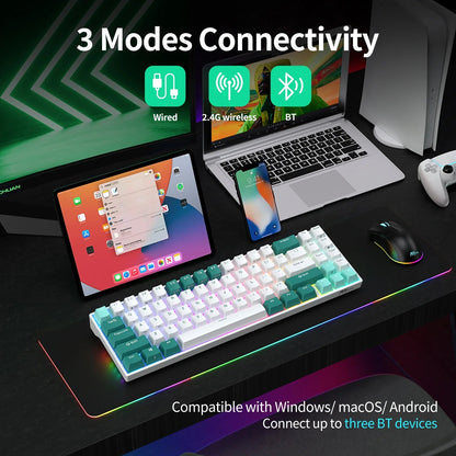 Tri-mode Mechanical Keyboard Electronics Den