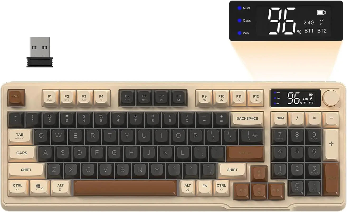 M96 Wireless Gaming keyboard Electronics Den
