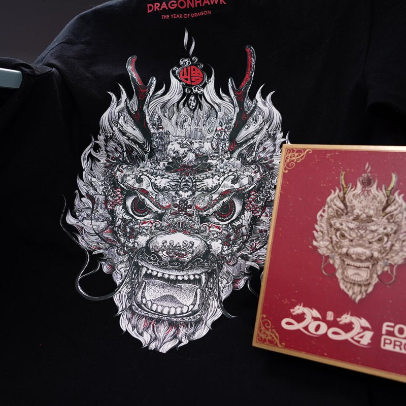 Tattoo Kit | Dragonhawk Fold Pro Year of Dragon Edition Rotary Tattoo Machine Pen Wireless Professional Bundle INKSOULSUPPLY.COM