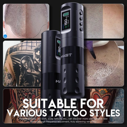 Dragonhawk Wireless Tattoo Pen Machine with 4.0MM Stroke Frequency Adjustable | Mast Wing INKSOULSUPPLY.COM