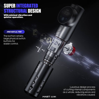 Dragonhawk Wireless Tattoo Pen Smart Machine with 4.5MM Stroke | Mast Archer Ultra INKSOULSUPPLY.COM