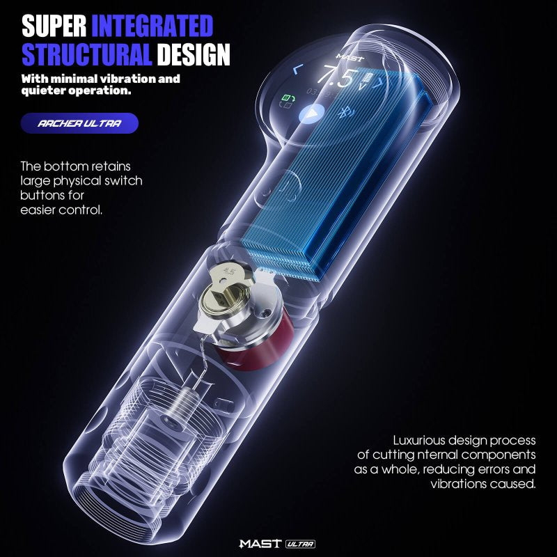 Dragonhawk Wireless Tattoo Pen Smart Machine with 4.5MM Stroke | Mast Archer Ultra INKSOULSUPPLY.COM