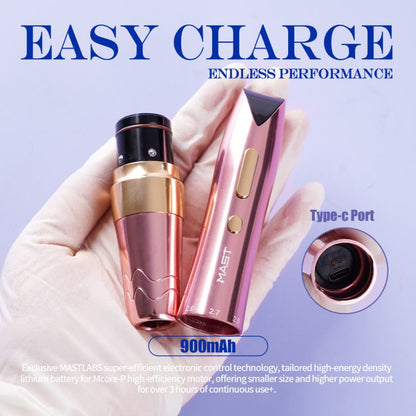 Dragonhawk Wireless Tattoo Pen Machine With 2.2MM-3.2MM Adjustable Strokes Permanent Makeup | Mast P60 (With RCA adapter) INKSOULSUPPLY.COM