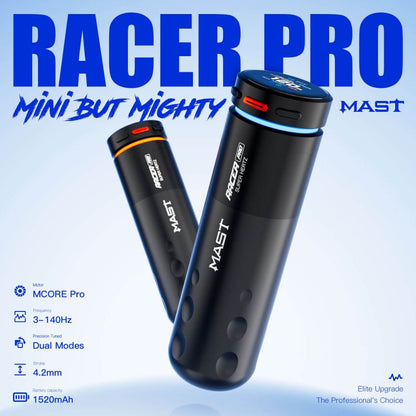 Dragonhawk Wireless Tattoo Pen Machine 4.2MM Strokes Length | Mast Racer Pro INKSOULSUPPLY.COM