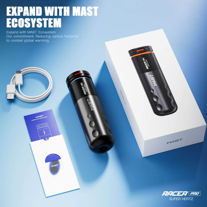 Dragonhawk Wireless Tattoo Pen Machine 4.2MM Strokes Length | Mast Racer Pro INKSOULSUPPLY.COM