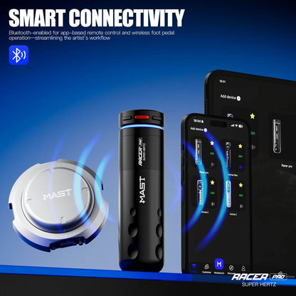 Dragonhawk Wireless Tattoo Pen Machine 4.2MM Strokes Length | Mast Racer Pro INKSOULSUPPLY.COM