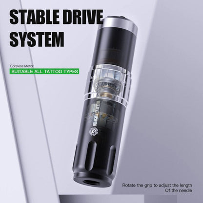 Dragonhawk Wireless Tattoo Pen Machine with 7 Stroke Length | Fold 3 INKSOULSUPPLY.COM
