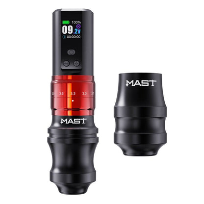 Dragonhawk Wireless Tattoo Pen Machine 2.4-4.2MM Strokes Length Two Grips | Mast Fold 2 Pro INKSOULSUPPLY.COM