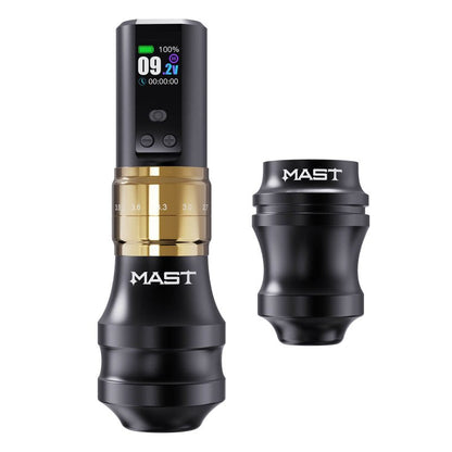 Dragonhawk Wireless Tattoo Pen Machine 2.4-4.2MM Strokes Length Two Grips | Mast Fold 2 Pro INKSOULSUPPLY.COM