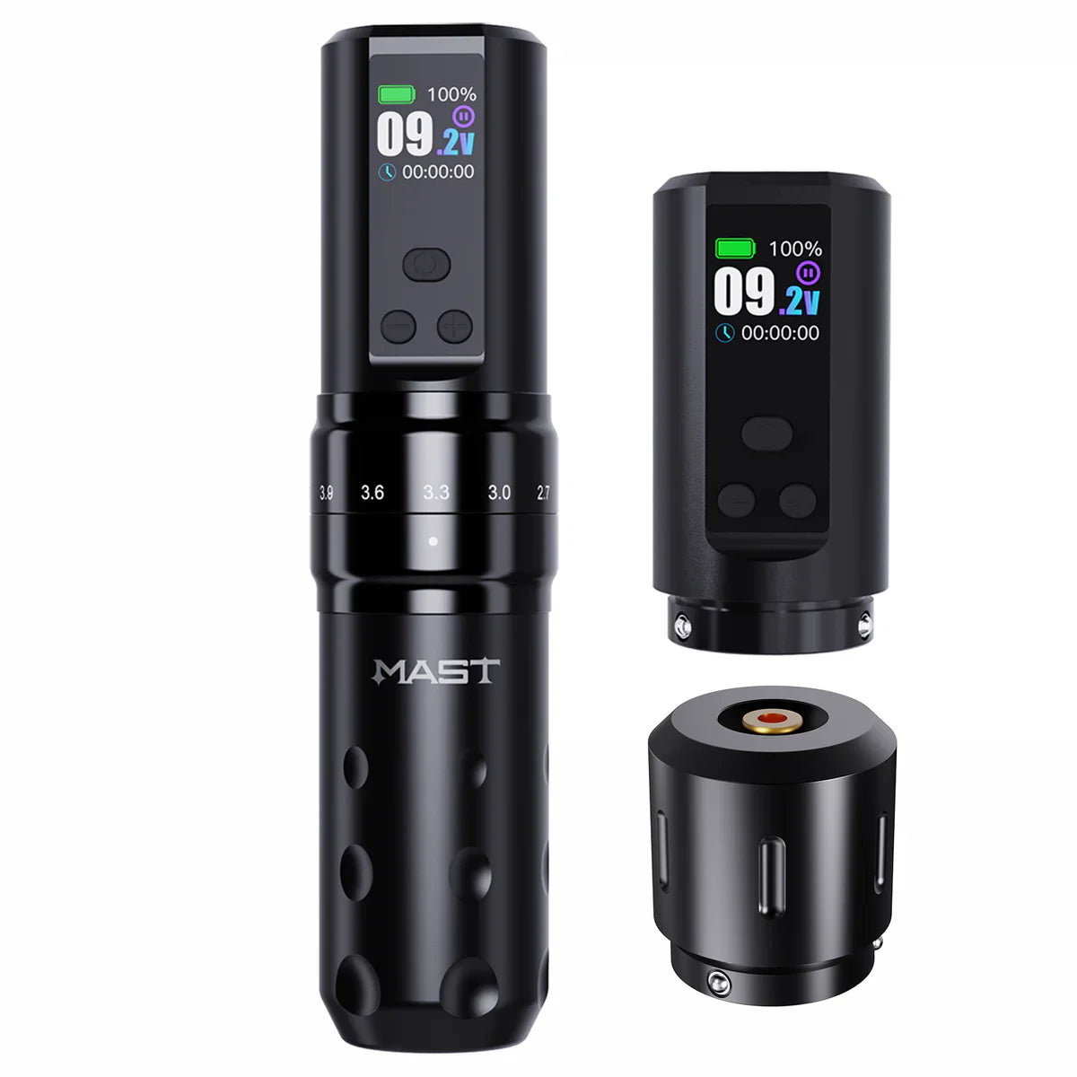 Dragonhawk Wireless Tattoo Pen Machine 2.4-4.2MM Strokes Length | Mast Fold 2 Pro INKSOULSUPPLY.COM