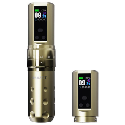 Dragonhawk Wireless Tattoo Pen Machine 2.4-4.2MM Strokes Length | Mast Fold 2 Pro INKSOULSUPPLY.COM