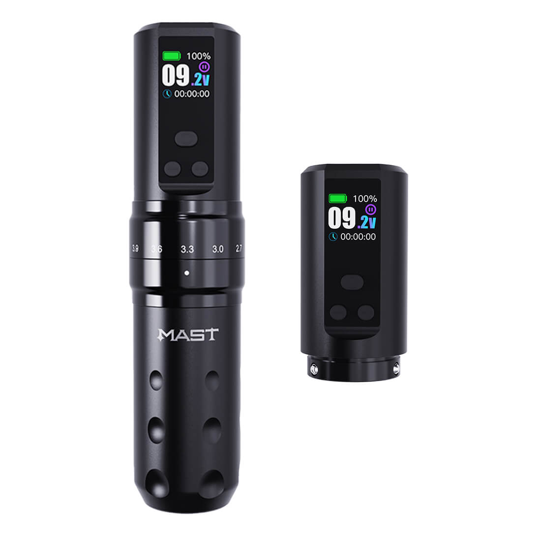Dragonhawk Wireless Tattoo Pen Machine 2.4-4.2MM Strokes Length | Mast Fold 2 Pro INKSOULSUPPLY.COM