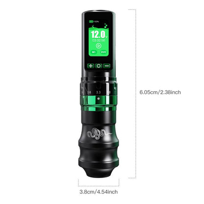 Tattoo Kit | Dragonhawk Fold Pro Year of Snake Edition Tattoo Machine Pen Wireless Professional Bundle INKSOULSUPPLY.COM