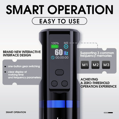 Dragonhawk Wireless Tattoo Pen Machine with Adjustable Frequency | Mast Hertz INKSOULSUPPLY.COM