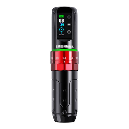 Dragonhawk Wireless Tattoo Pen Machine with 7 Stroke Length | L3 INKSOULSUPPLY.COM