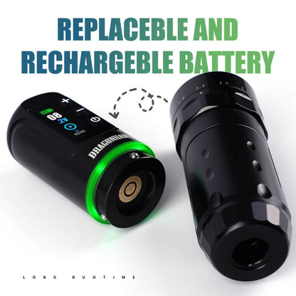 Dragonhawk Wireless Tattoo Pen Machine with 7 Stroke Length | L3 INKSOULSUPPLY.COM