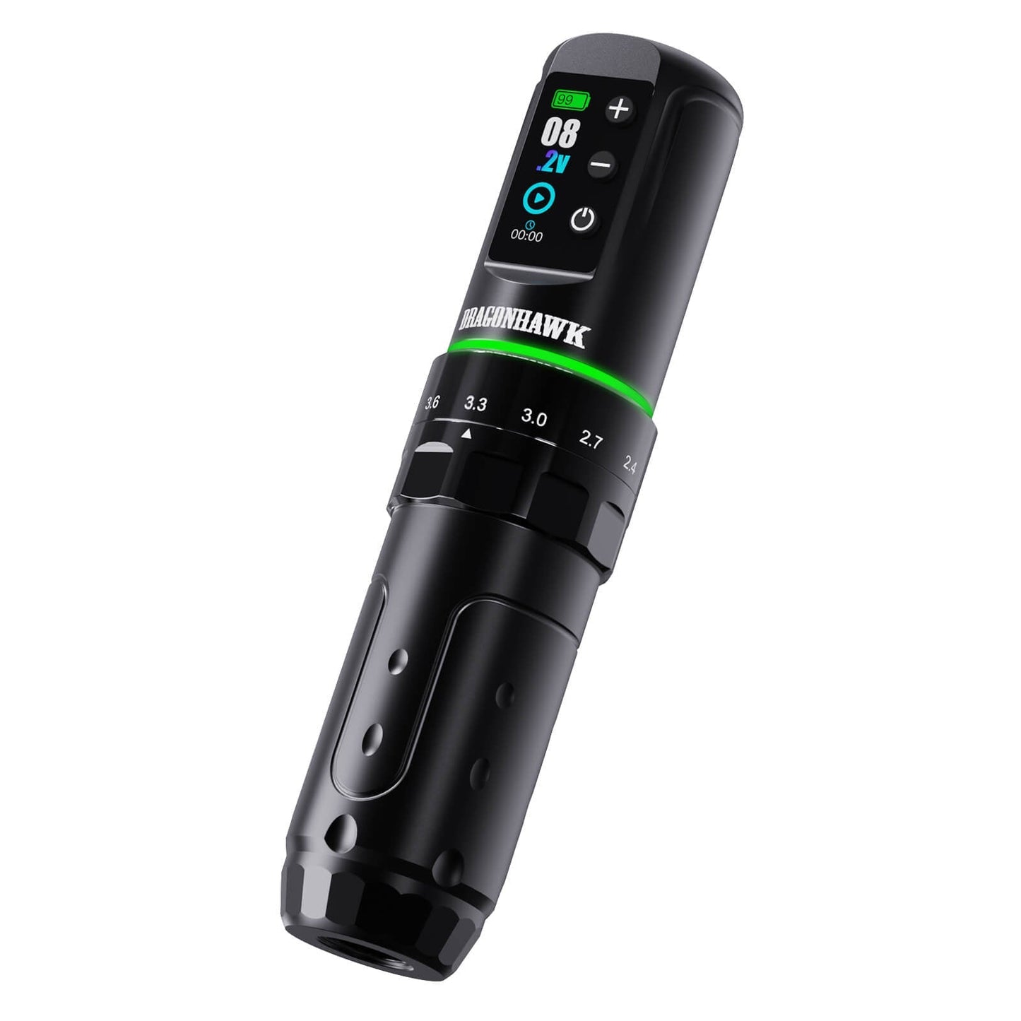 Dragonhawk Wireless Tattoo Pen Machine with 7 Stroke Length | L3 INKSOULSUPPLY.COM