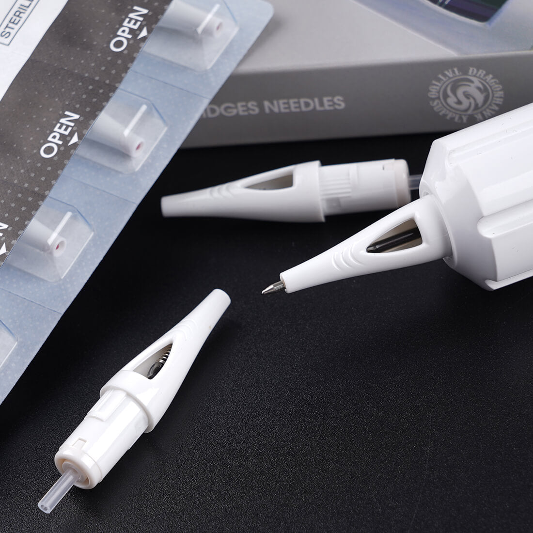 Dragonhawk Ballpoint Cartridges Needles – 10PCS INKSOULSUPPLY.COM