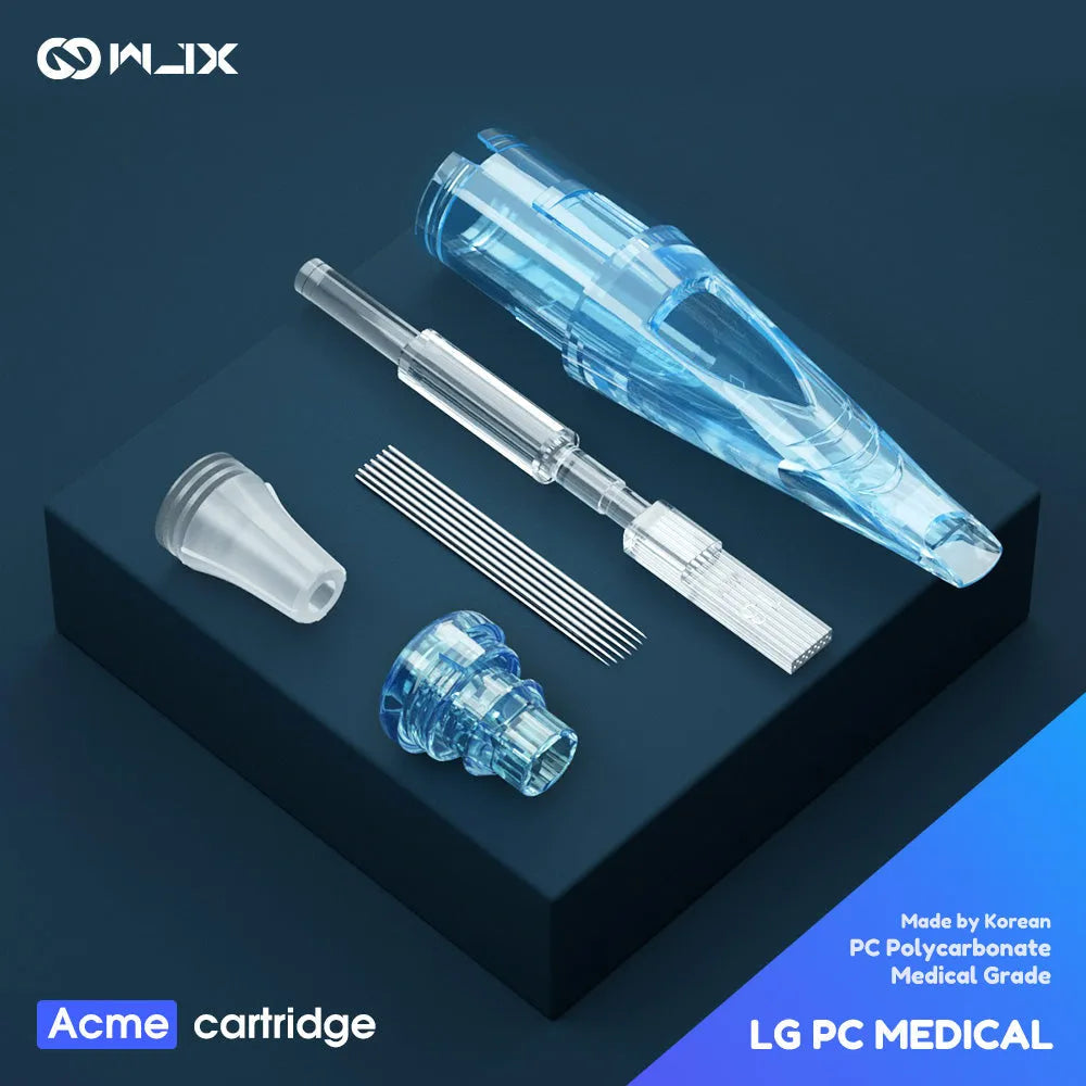 WJX Professional Tattoo Cartridges Needles - 0.35MM/0.30MM Standard Magnum | Box of 20 INKSOULSUPPLY.COM