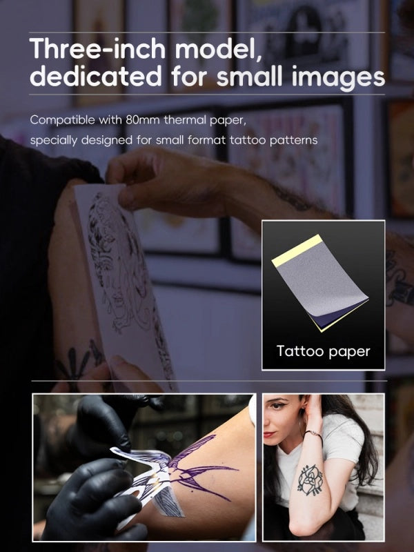 AIMO MR3 Bluetooth Tattoo Stencil Pocket Printer (can use roll paper) INKSOULSUPPLY.COM