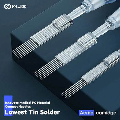 WJX Professional Tattoo Cartridges Needles - 0.35MM/0.30MM/0.25MM Round Liner | Box of 20 INKSOULSUPPLY.COM
