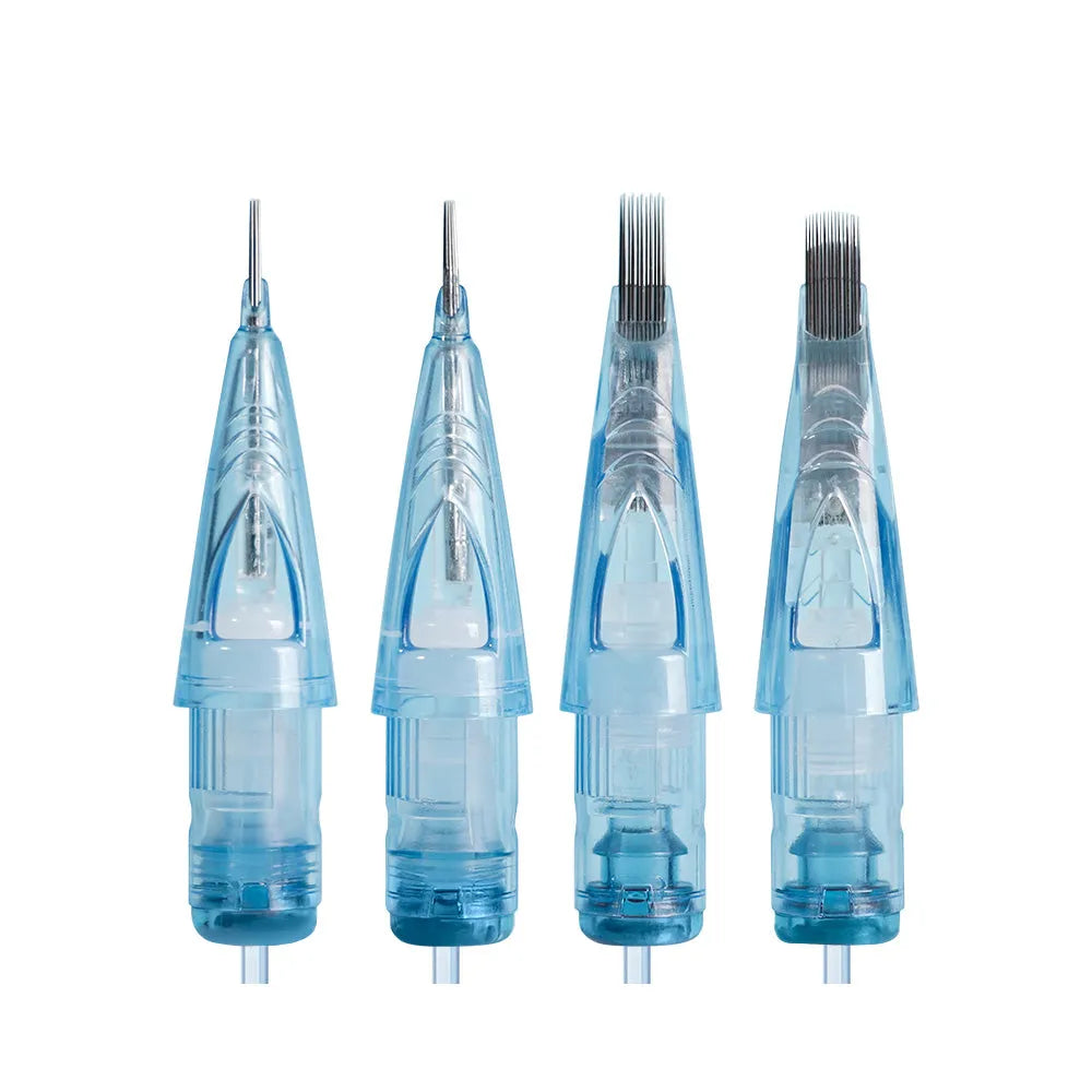 WJX Professional Tattoo Cartridges Needles - 0.35MM/0.30MM/0.25MM Round Liner | Box of 20 INKSOULSUPPLY.COM