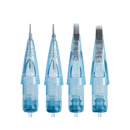 WJX Professional Tattoo Cartridges Needles - 0.35MM/0.30MM/0.25MM Round Liner | Box of 20 INKSOULSUPPLY.COM