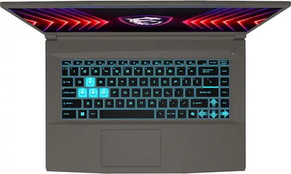 Msi 15.6" Thin A15 Gaming Laptop, 16GB DDR5, 512GB SSD, NVIDIA Geforce RTX 4050, Intel Core I5-13420H(Beat I7-11800H), Full HD Display, Backlit Keyboard, HDMI, Wi-Fi 6, Bluetooth, Windows 11, Black BazaarBox