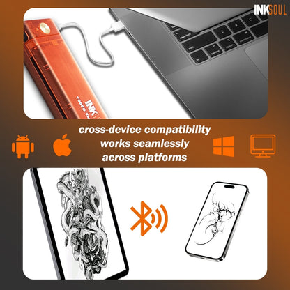 INKSOUL® T08FD tattoo transfer printer touch screen INKSOULSUPPLY.COM
