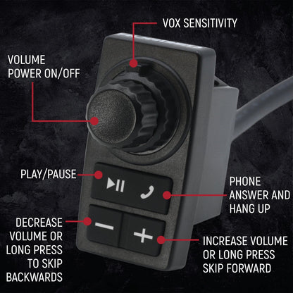 Remote Head Complete Master Communication Kit with Intercom and 2-Way Radio