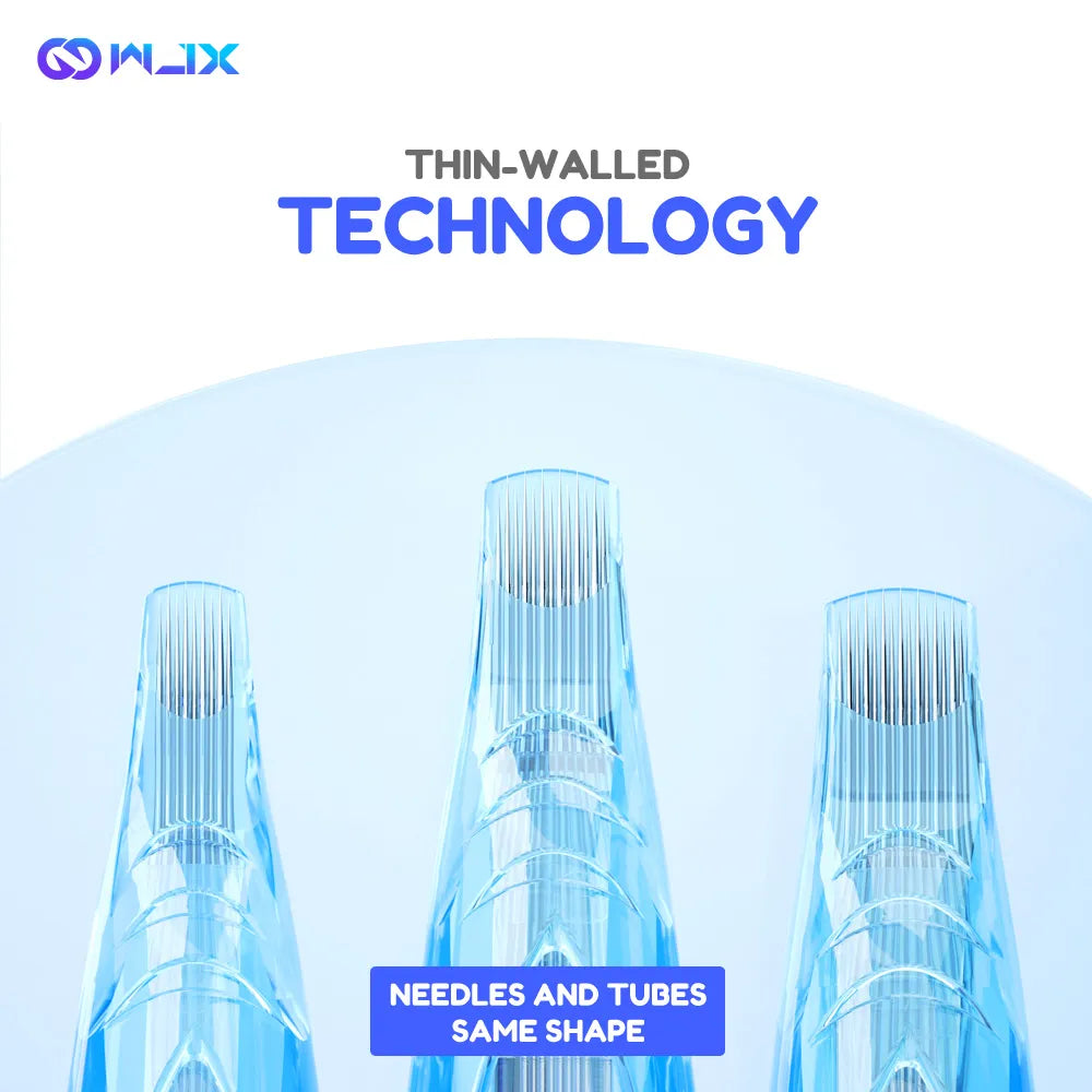 WJX Professional Tattoo Cartridges Needles - 0.35MM/0.30MM Curved Magnum | Box of 20 INKSOULSUPPLY.COM
