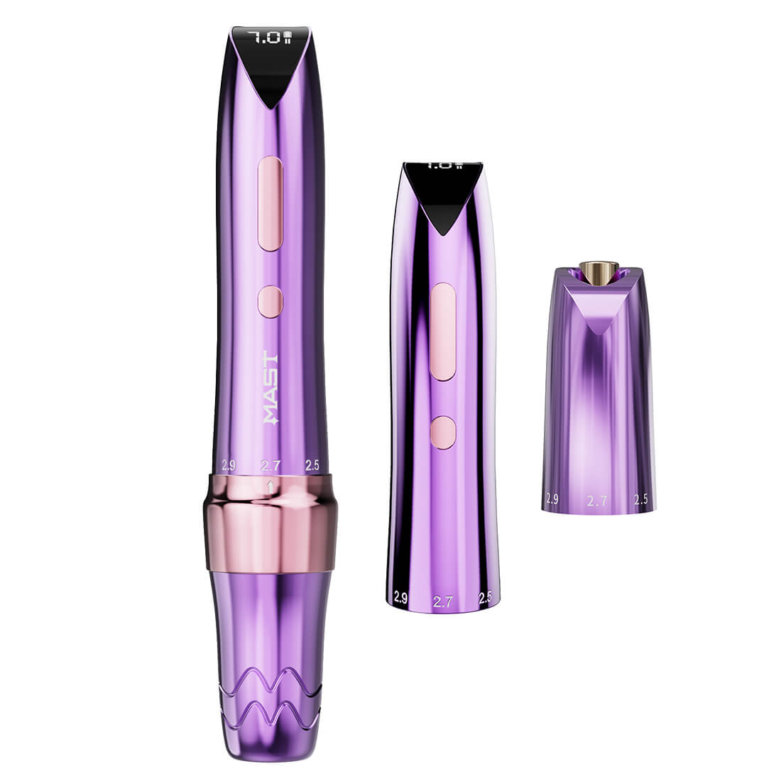 Dragonhawk Wireless Tattoo Pen Machine With 2.2MM-3.2MM Adjustable Strokes Permanent Makeup | Mast P60 (With RCA adapter) INKSOULSUPPLY.COM